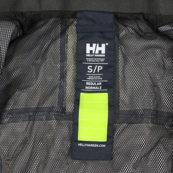 Helly Hansen Jacket Mens Small 2.0 Crew Hooded Sailing Blue Hooded Waterproof - Picture 6 of 13